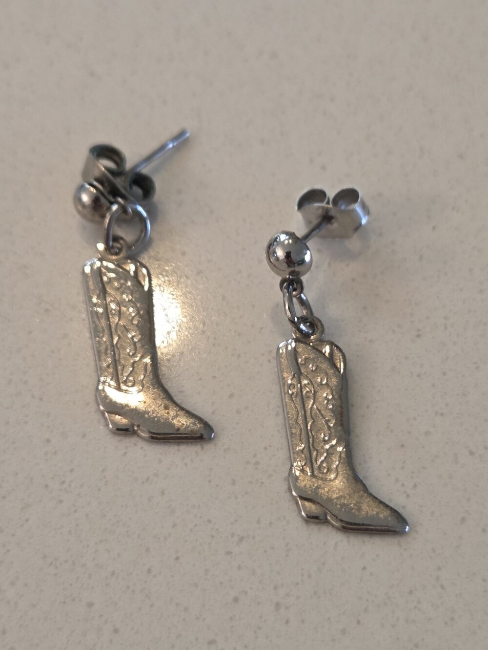 Free With Purchase :) Cowboy Boot Dangle Earrings